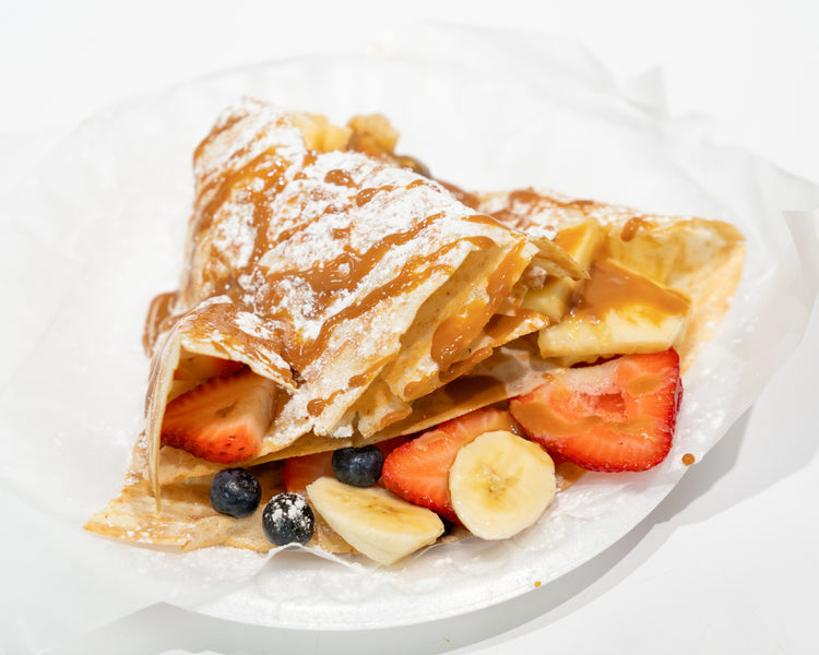 Recipe: French Crepes filled with Fruit