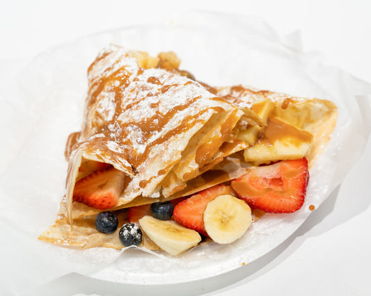 Recipe: French Crepes filled with Fruit